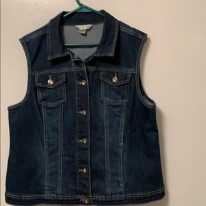 Denim vest